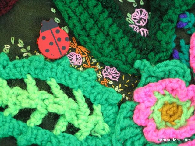Garden embroidery