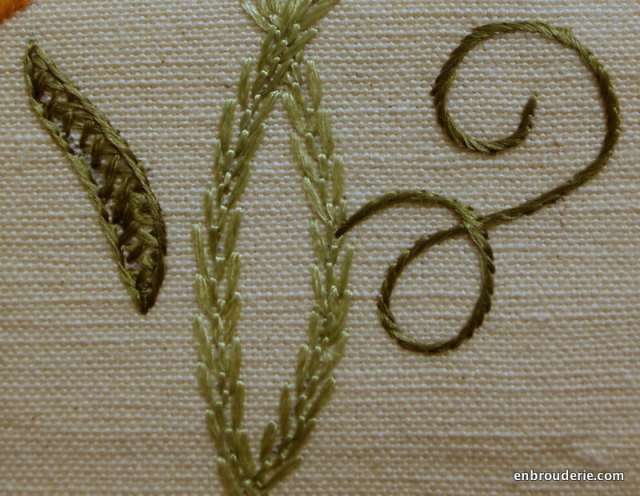 feather stitch