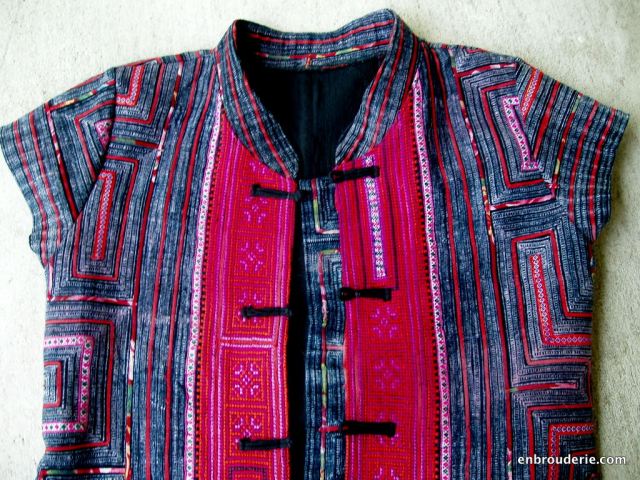 Hmong cross stitch and applique