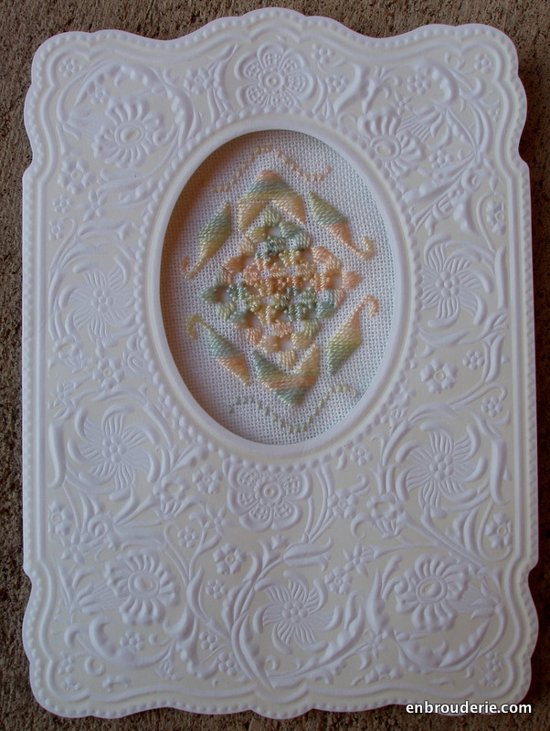 february hardanger card